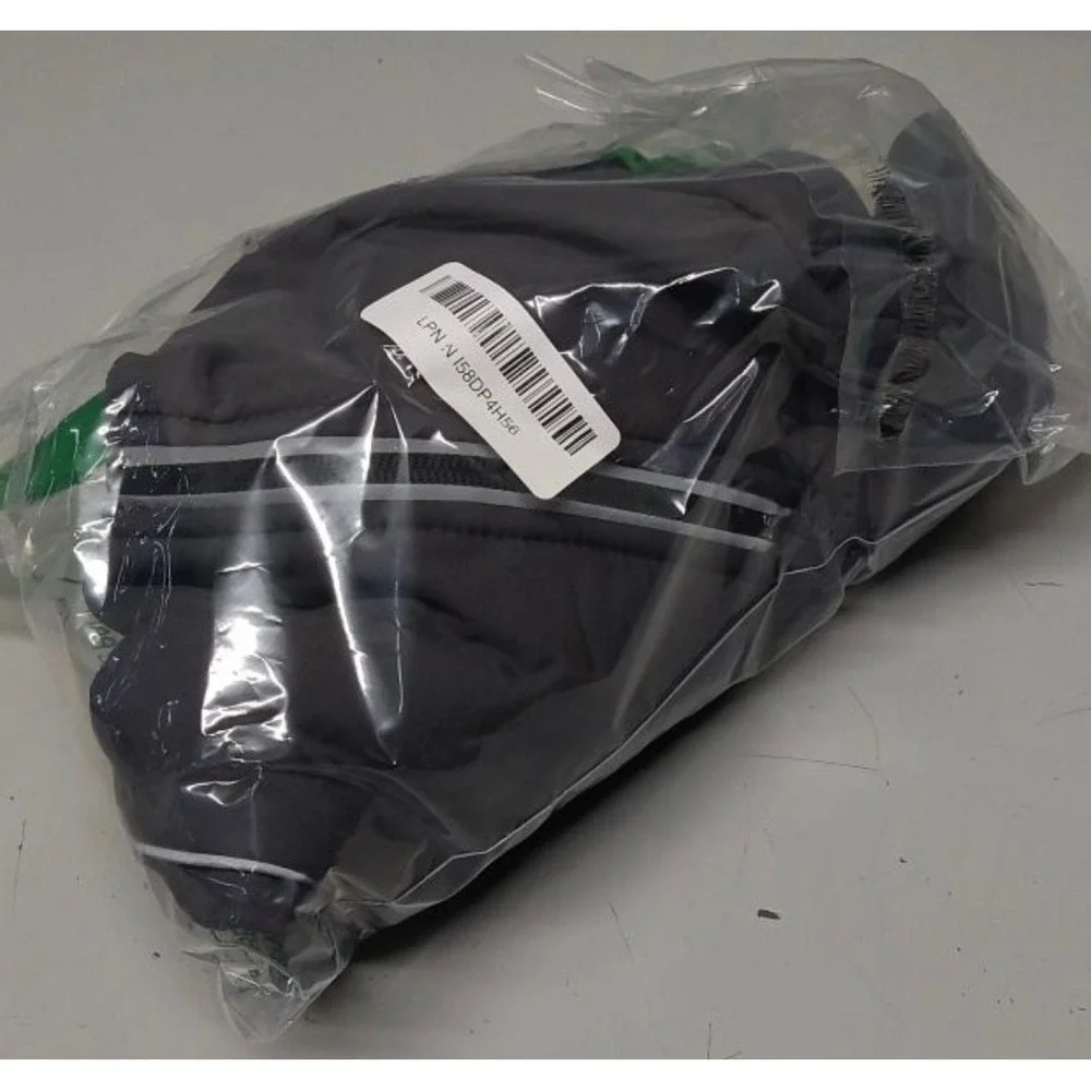 Four Legged Dog Winter Coat Fullbody Warm Fleece Jacket Dark Grey XL Reflective
